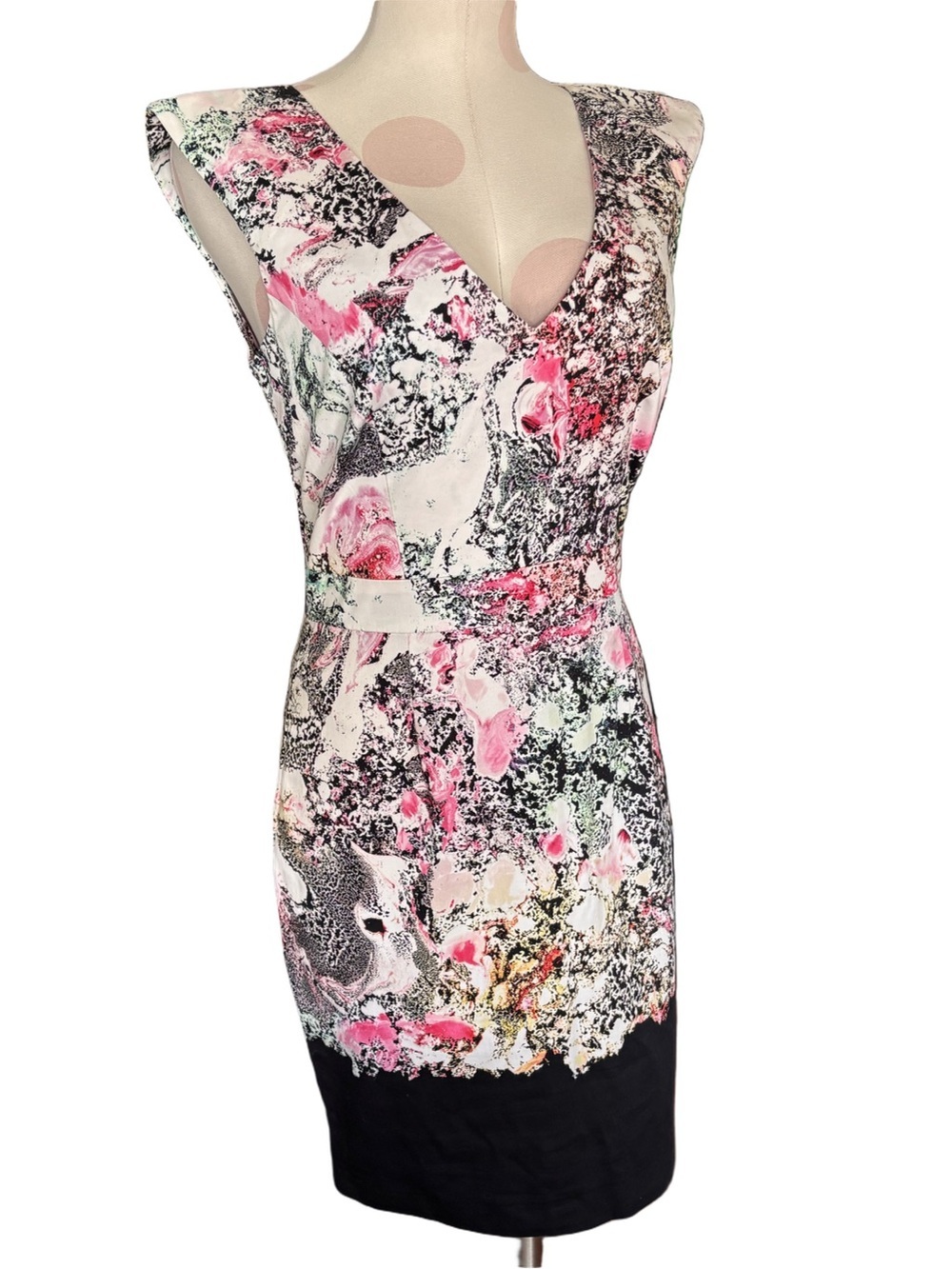 NWT French Connection “Mineral Pool Border” print dress- 6